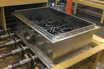 applications of wire mesh basket