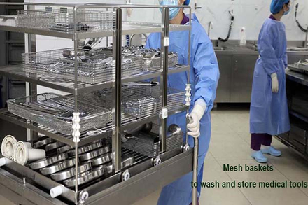 cleaning basket application