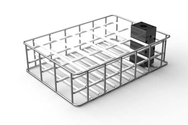 custom metal basket tray