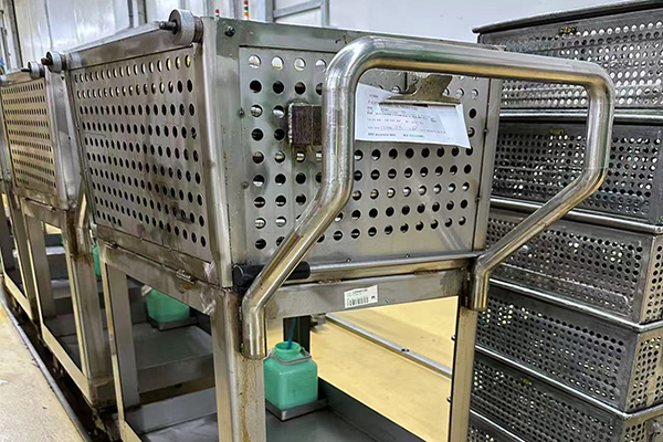 stackable steel baskets