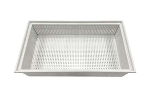 Long Narrow Metal Basket