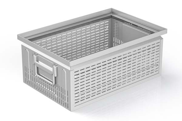Metal Basket Bin