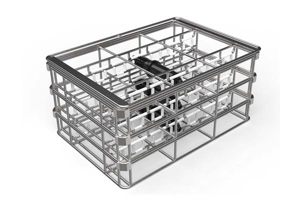 steel wire basket for auto parts