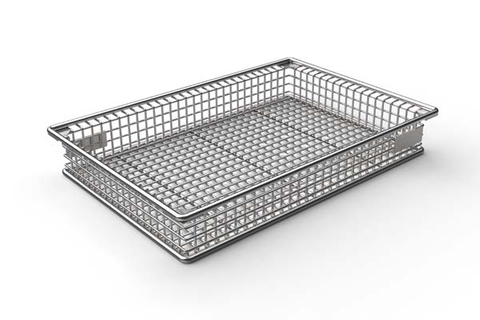Steel Mesh Stackable Bins