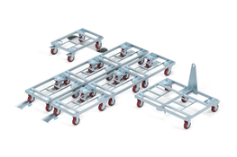 Metal Dolly with Wheels