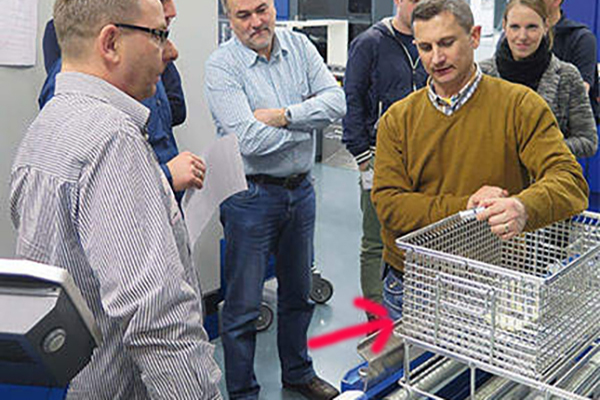 auto parts mesh cleaning basket (2)