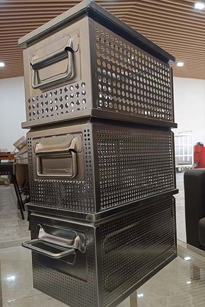 metal cleaning baskets