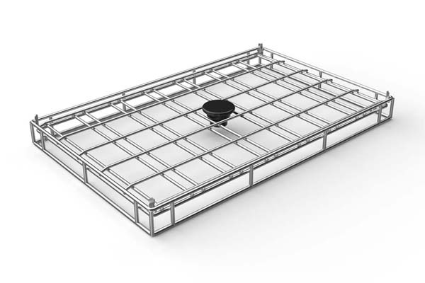 custom steel wire baskets for parts storage