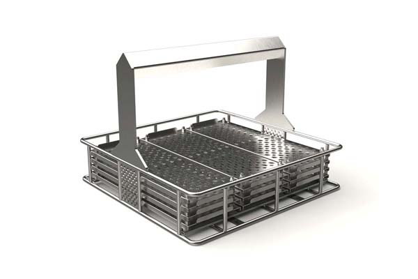 Steel wire baskets with customized handles
