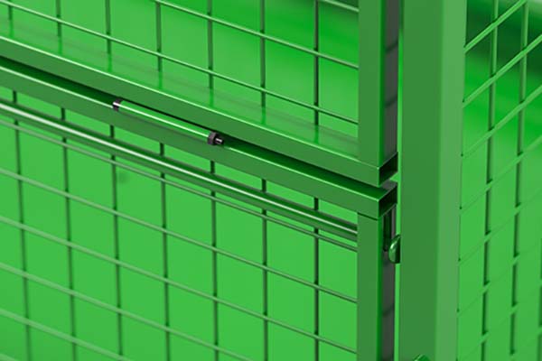 storage cage for warehouse