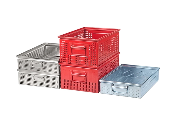 K50 Perforated Metal Basket