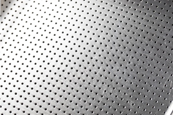 perforated cleaning basket detail
