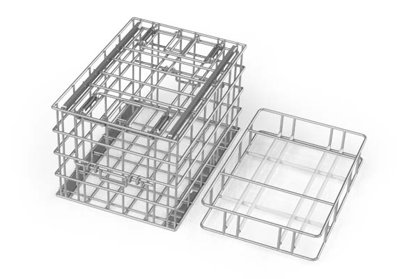 Metal Wire Bins