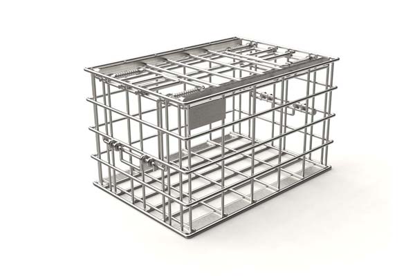 custom steel wire basket