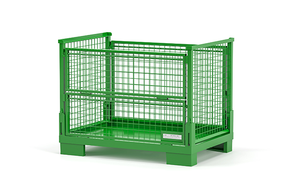 Wire Basket on Casters