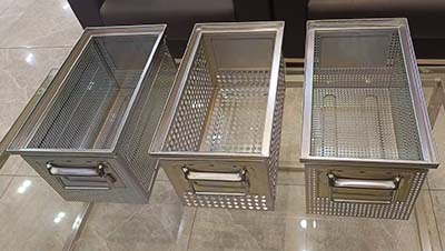 custom perforated baskets