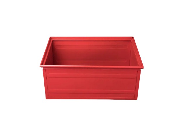 metal storage basket
