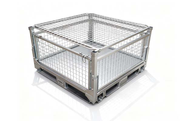 wire mesh cages with lid lock
