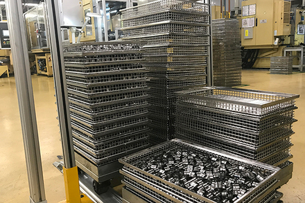 cleaning basket application