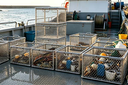 Metal Basket Applications in Fisheries