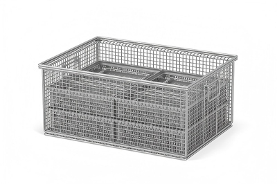 Custom wire mesh basket for industrial parts cleaning.jpg
