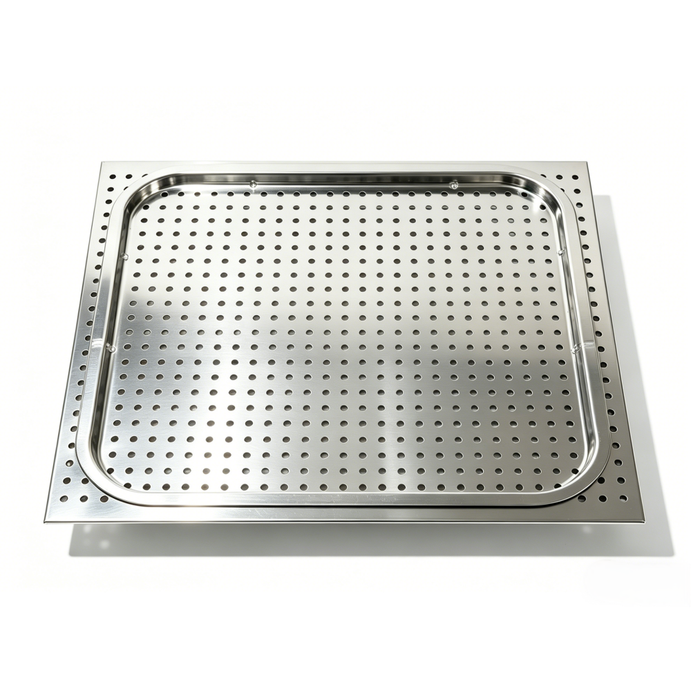 60 degree staggered perforated sheet high open area